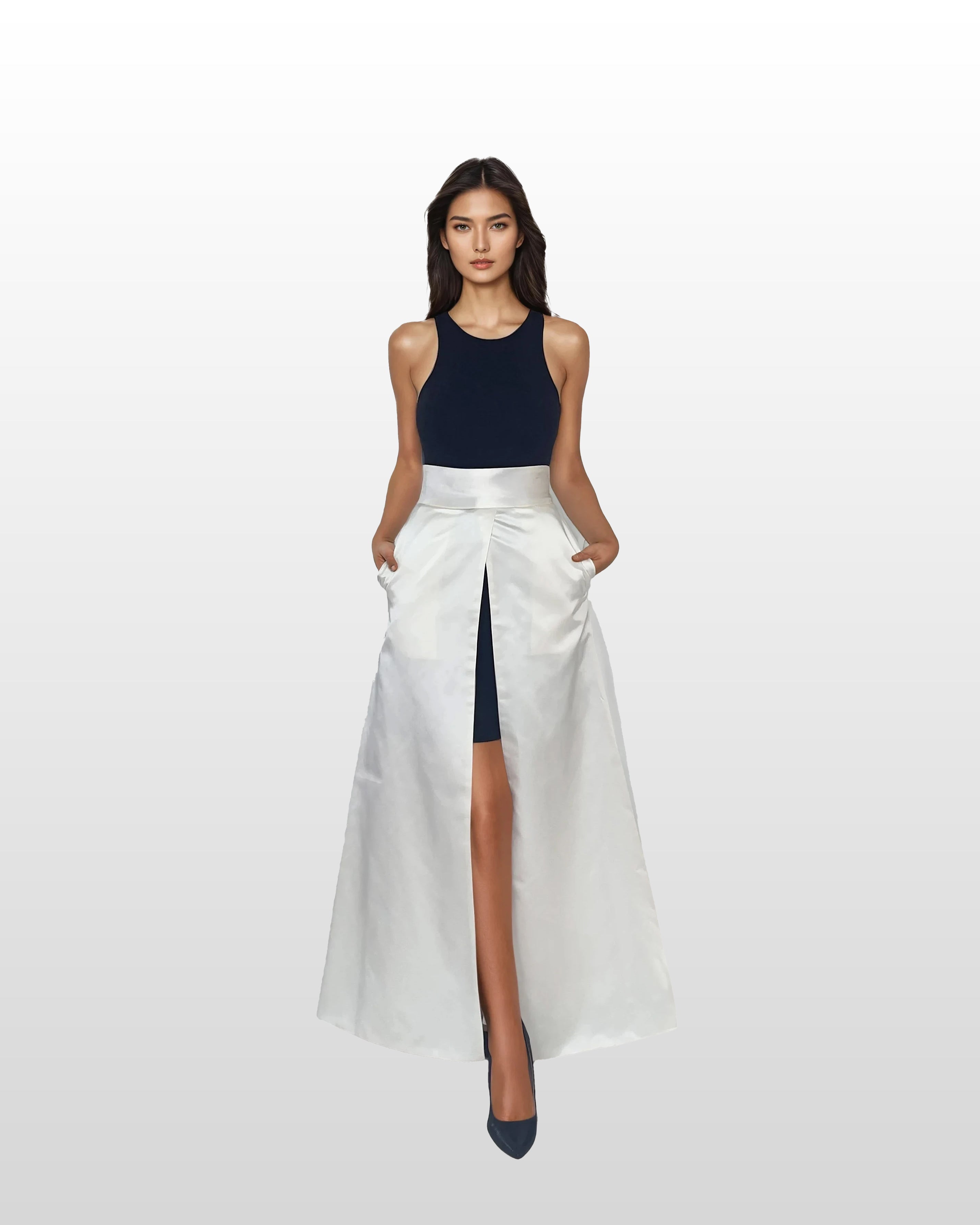 Silk Maxi Skirt
