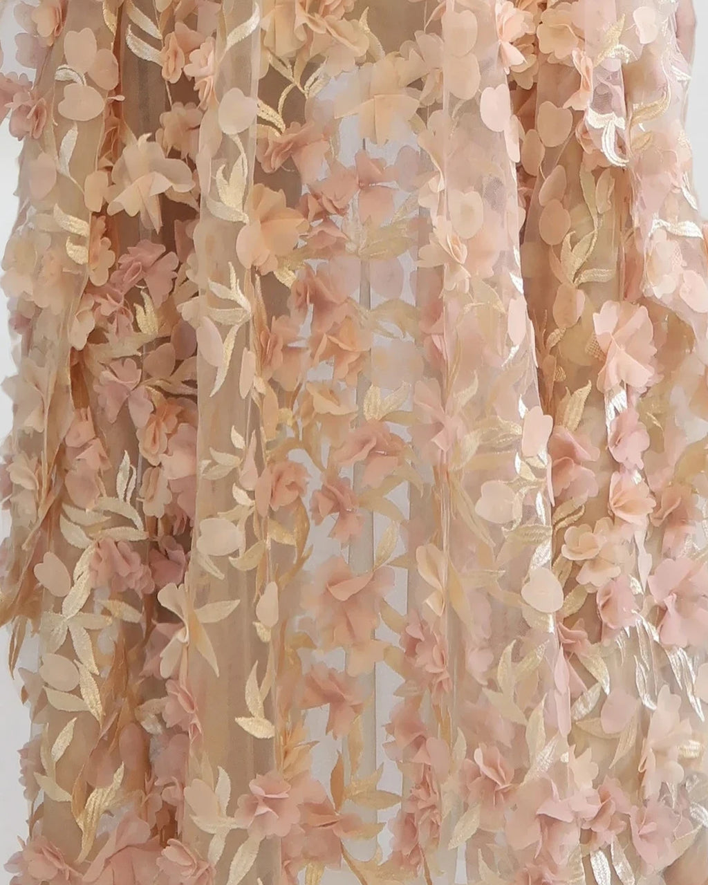 3D Floral Lace Kimono