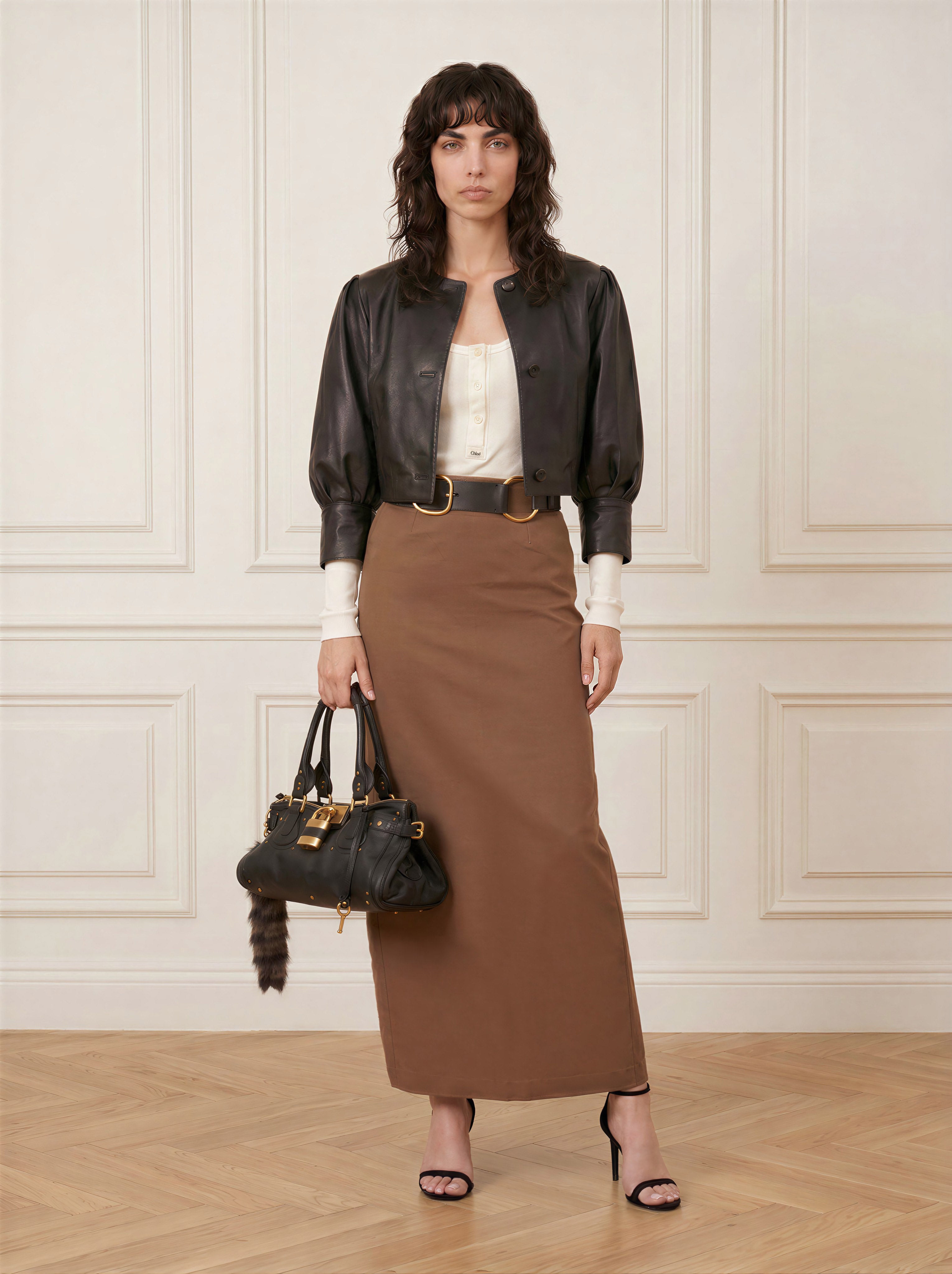 Knit Jersey Maxi Skirt
