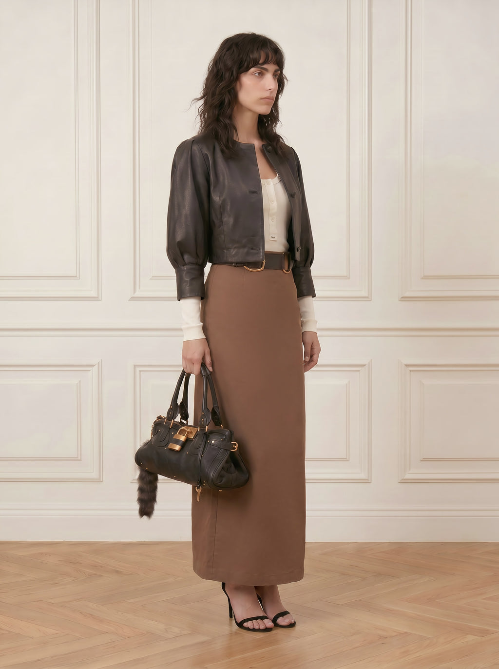 Knit Jersey Maxi Skirt